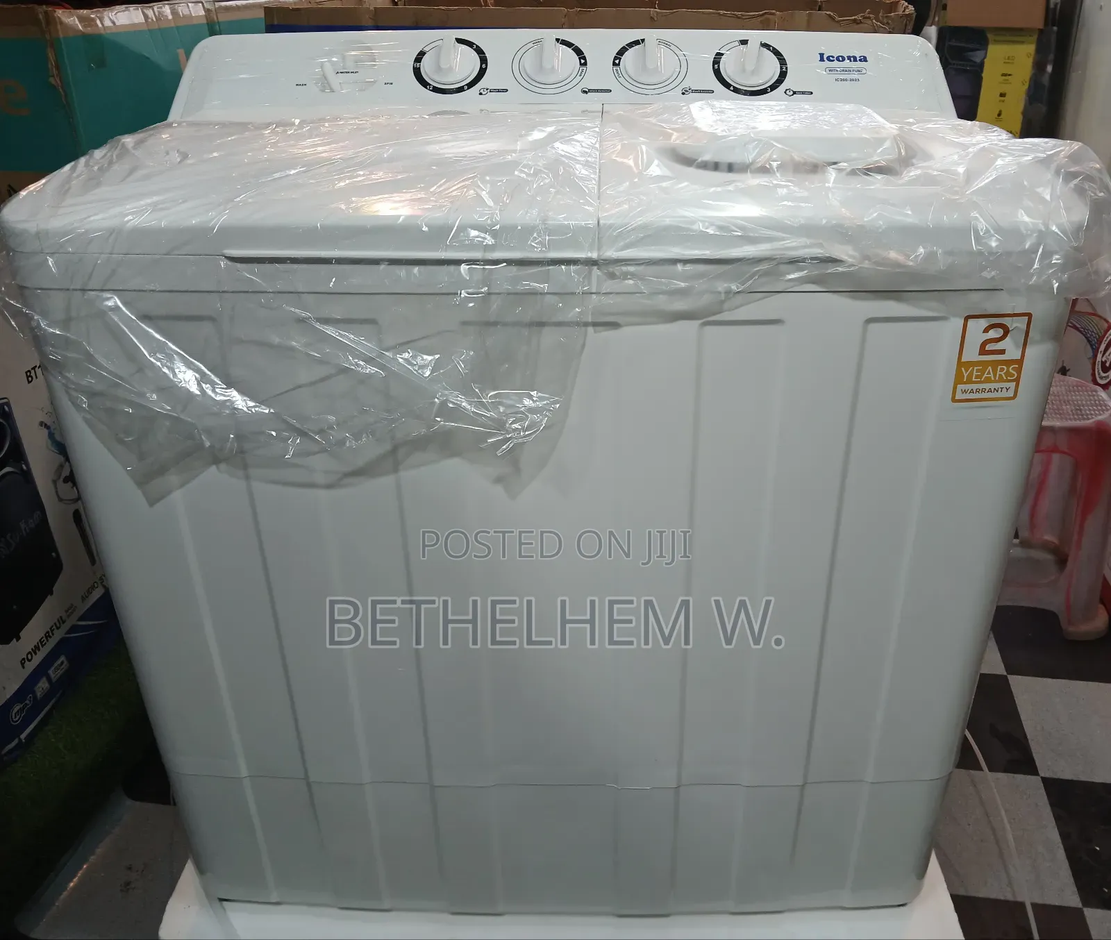 Icona Twin Tub Washing Machine Manual 20kg