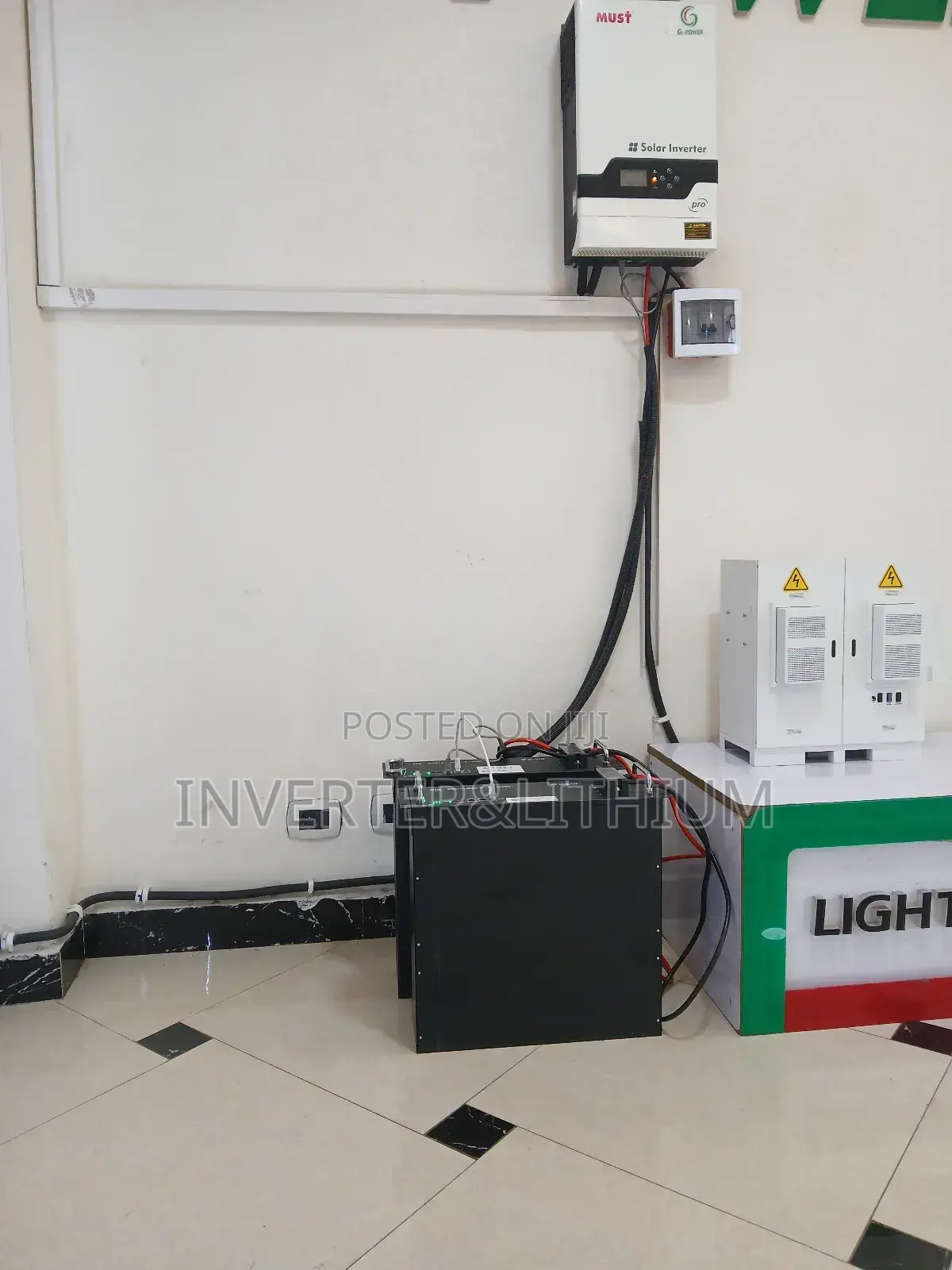Generator (Solar Hybrid Inverter Lithium Battery )
