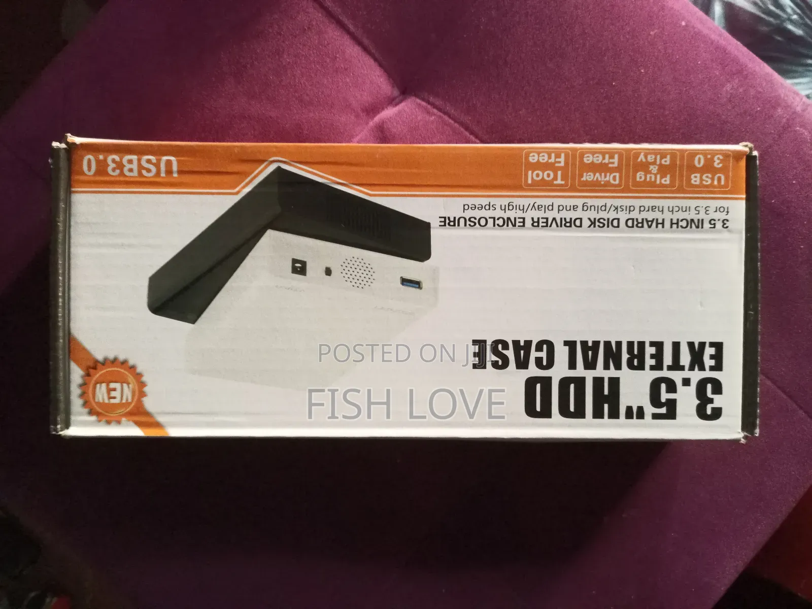 External Case for Desk Top HD