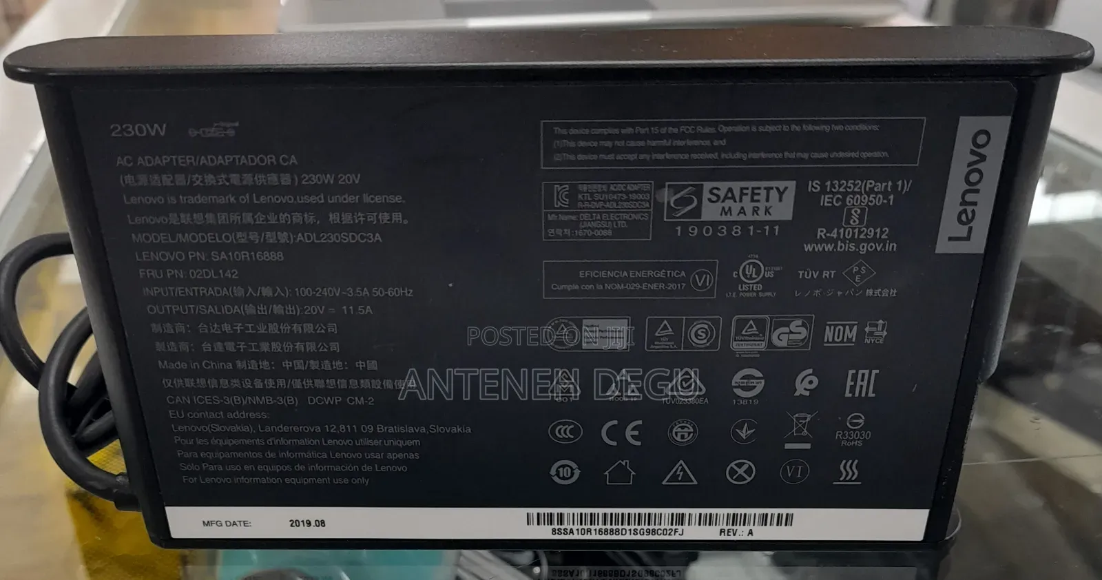 Lenovo Gaming Charger