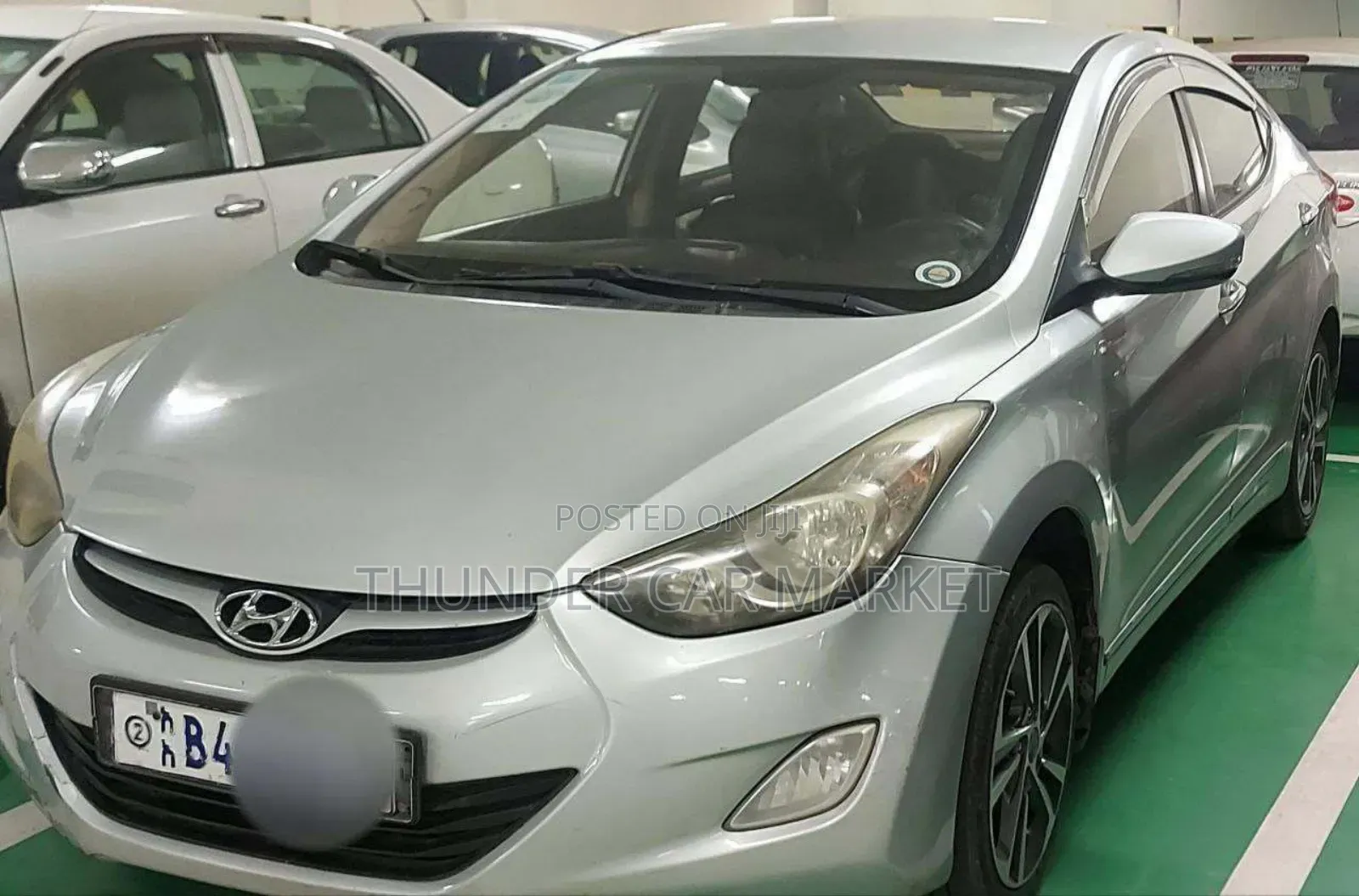 Hyundai Elantra 2012 Silver