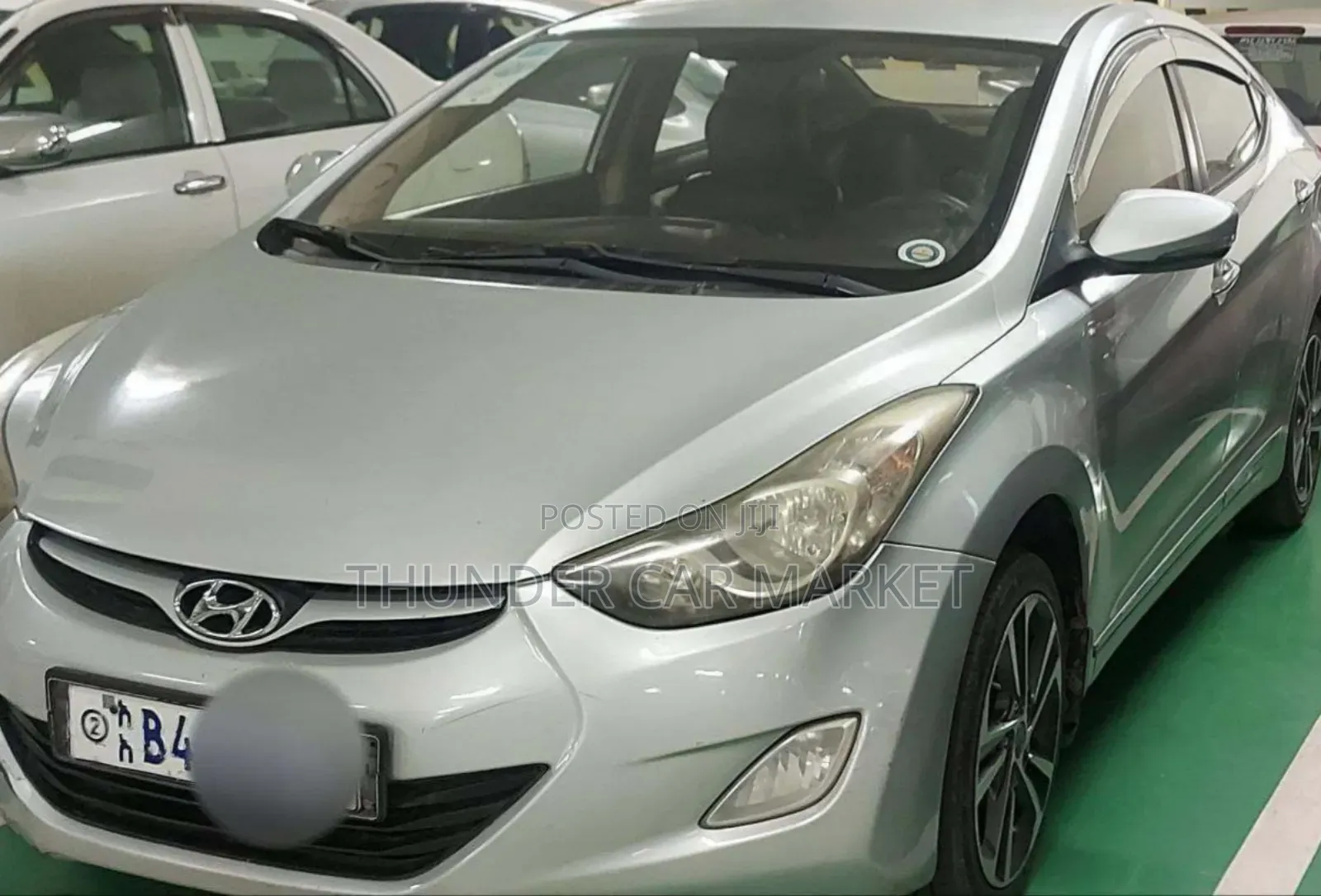 Hyundai Elantra 2012 Silver