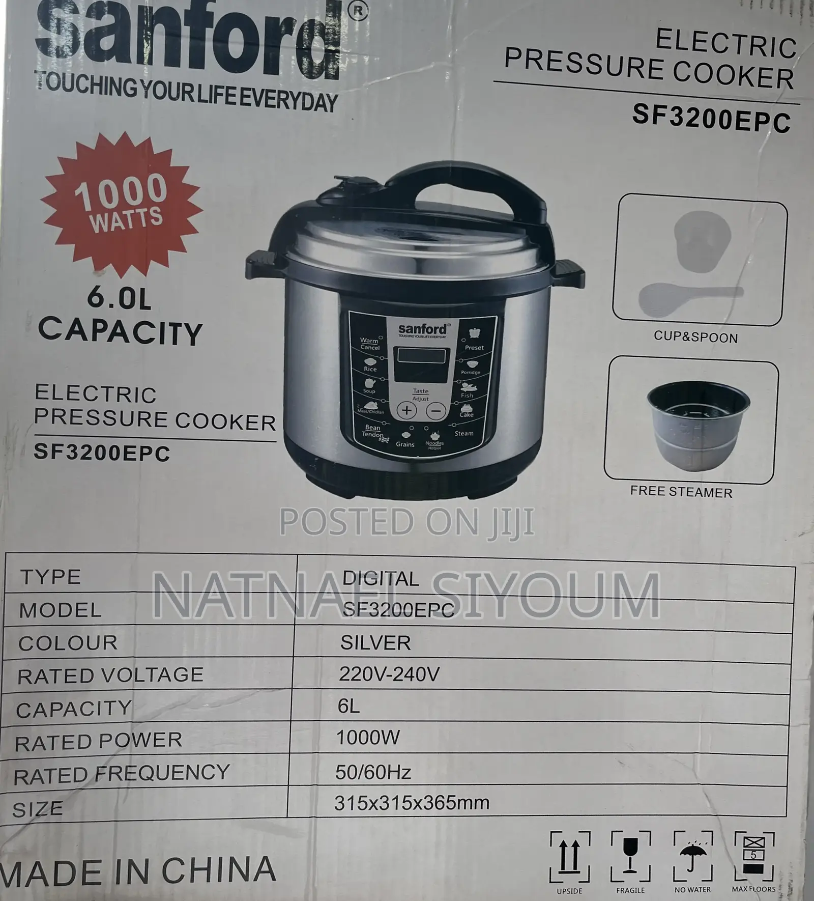 Sanford Electric Pressure Cooker