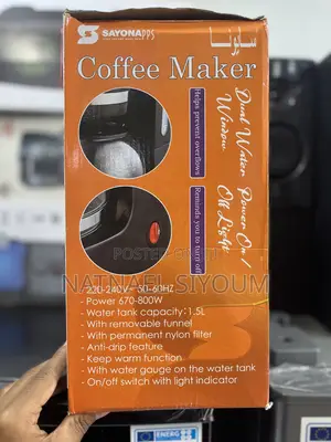 Sayonapps Coffee Maker 12 Cup