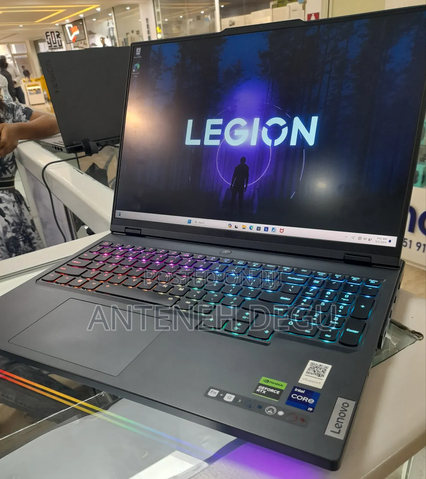 New Laptop Lenovo Legion 7 32GB Intel Core i9 SSD 1T