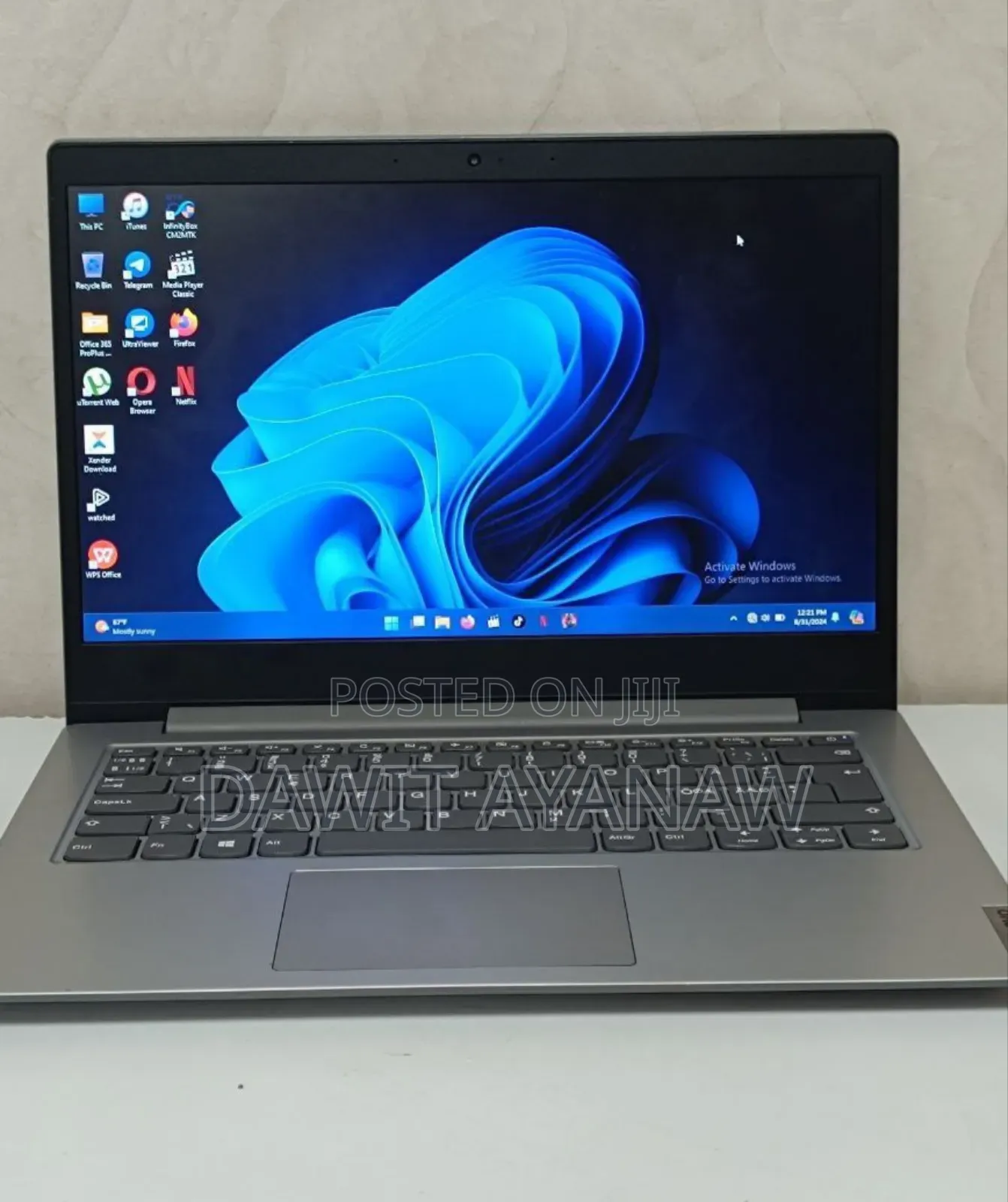New Laptop Lenovo Ideapad 3 4GB AMD Ryzen 3 SSD 256GB