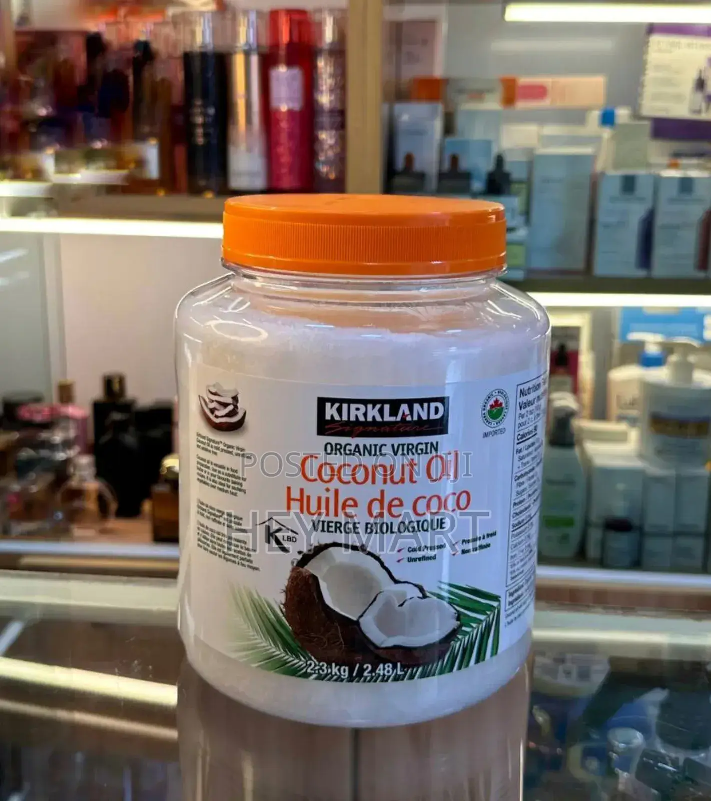 Kirkland Signature Organic Virgin Coconut Oil,