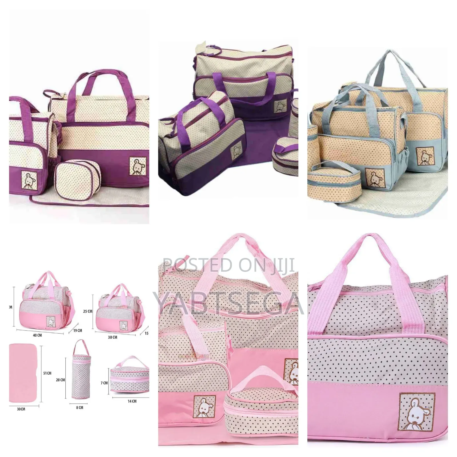 5 In 1 Multifunction Mamy Bag