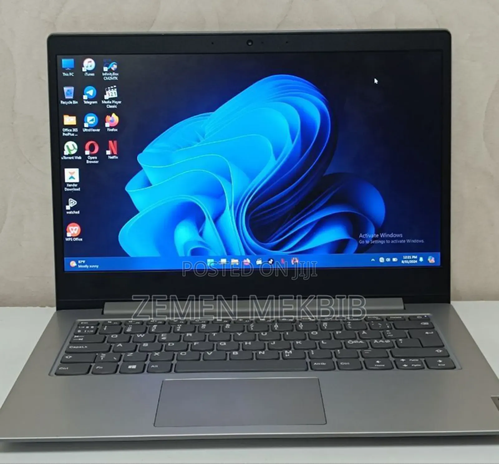 New Laptop Lenovo Ideapad 3 4GB AMD Ryzen 3 SSD 256GB