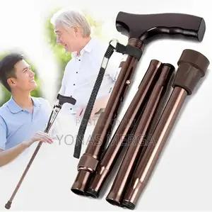 Photo - NERDO Adjustable Fold Walking Cane for Men Women-Lightweight