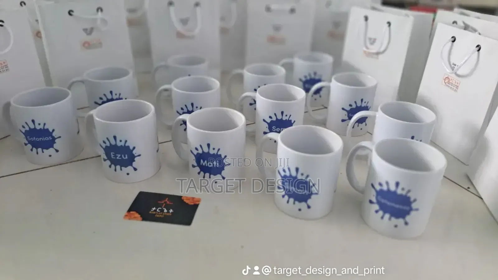 Mug Printing and Paper Bag