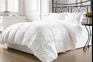 Photo - King Size White Bed Comfort