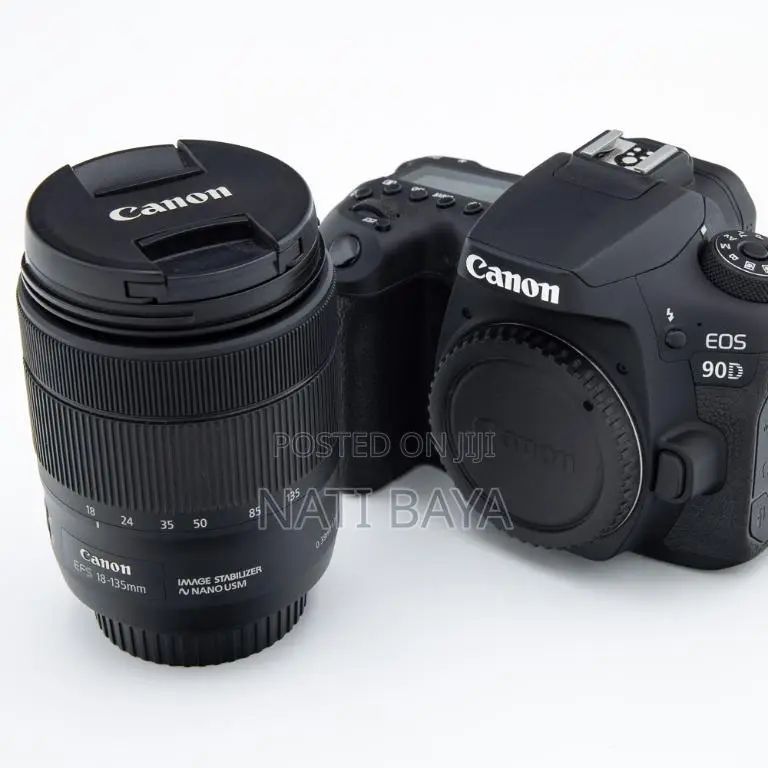 Canon 90d With 18-135mm Lense