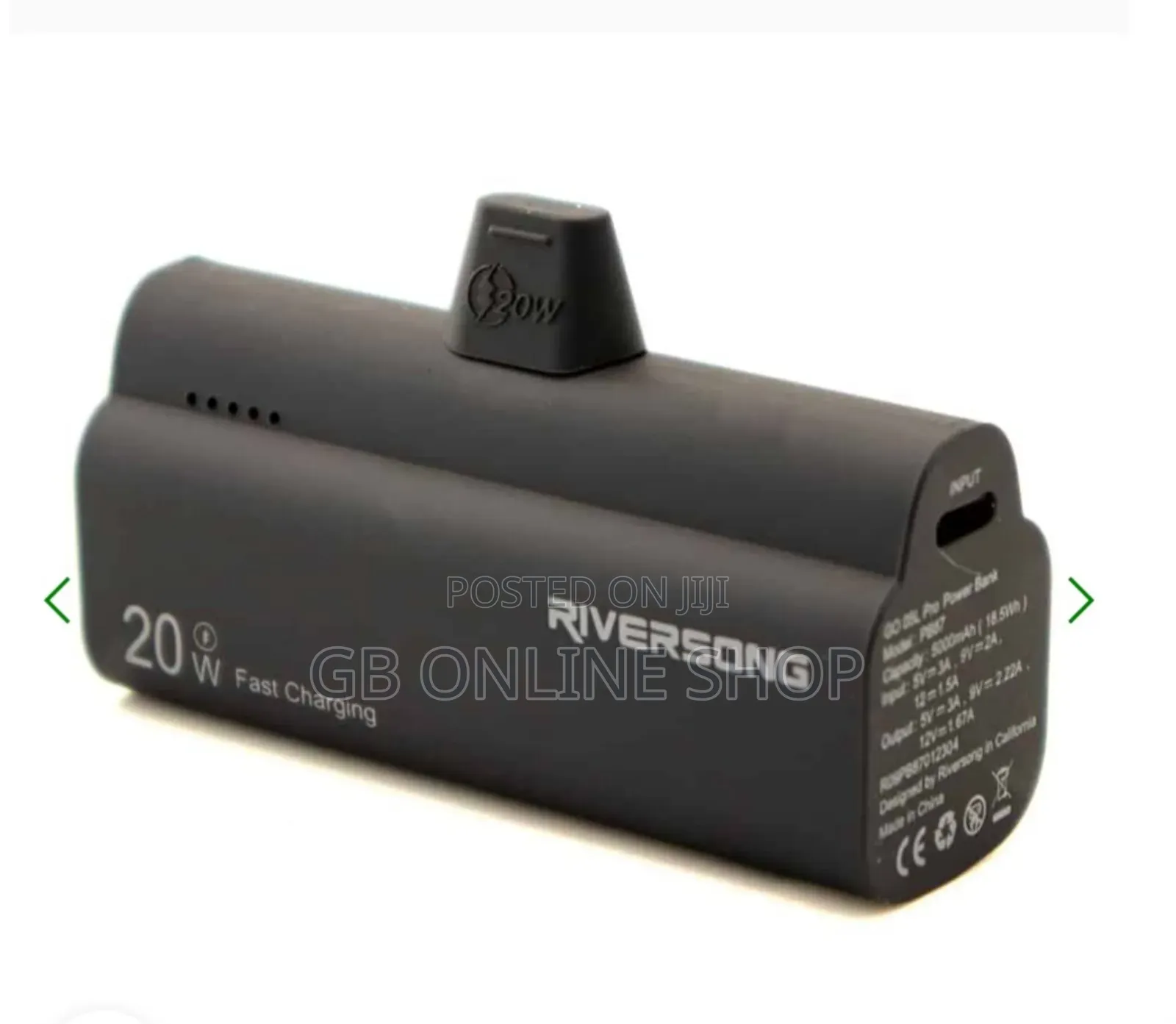 Riversong GO 05L PRO 5000mah Mini Power Bank