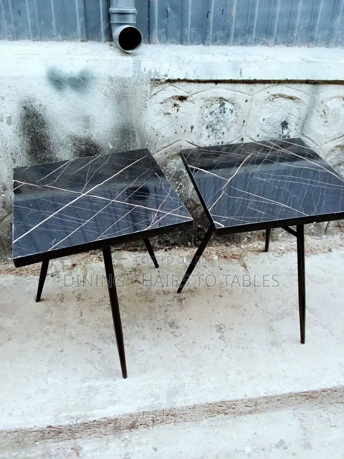 የሆቴል የካፌ የሥጋ ቤት የባር ወምበርና ጠረጼዛ