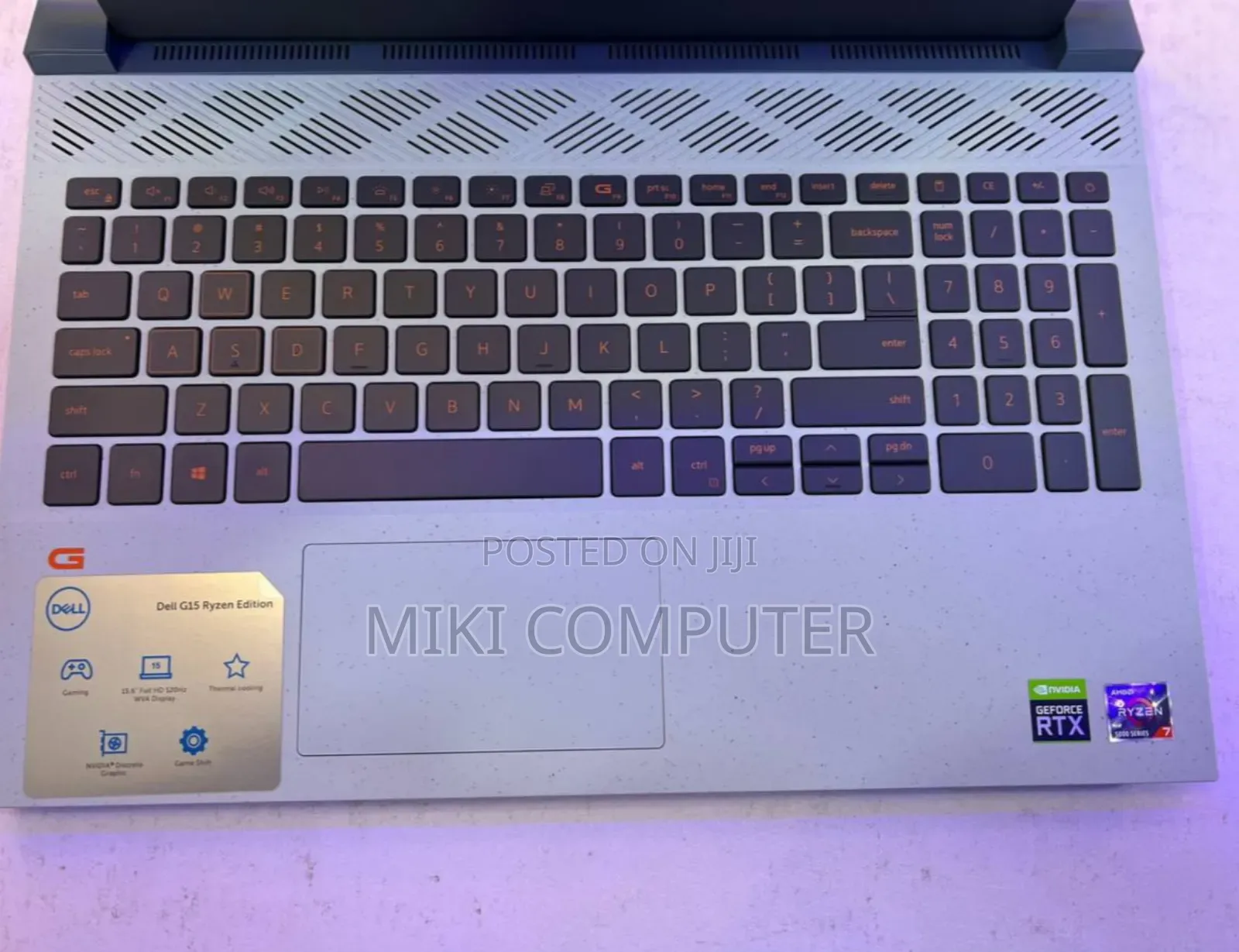 New Laptop Dell G15 5511 12GB AMD Ryzen 7 SSD 512GB