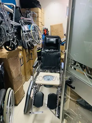 Aluminum Alloy + Waterproof PU Leather, Strong Wheelchair