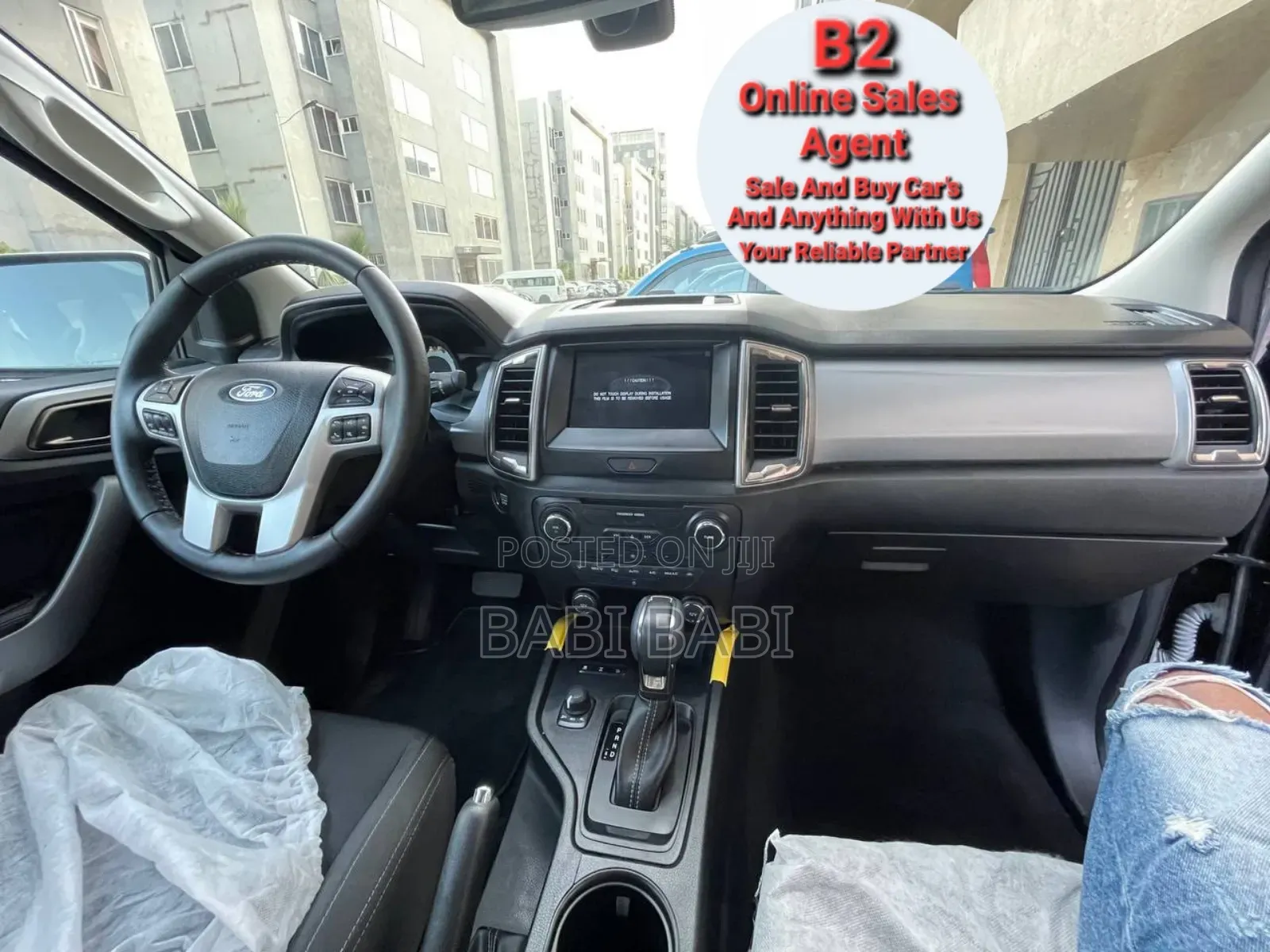 New Ford Ranger 2023 Matt Black