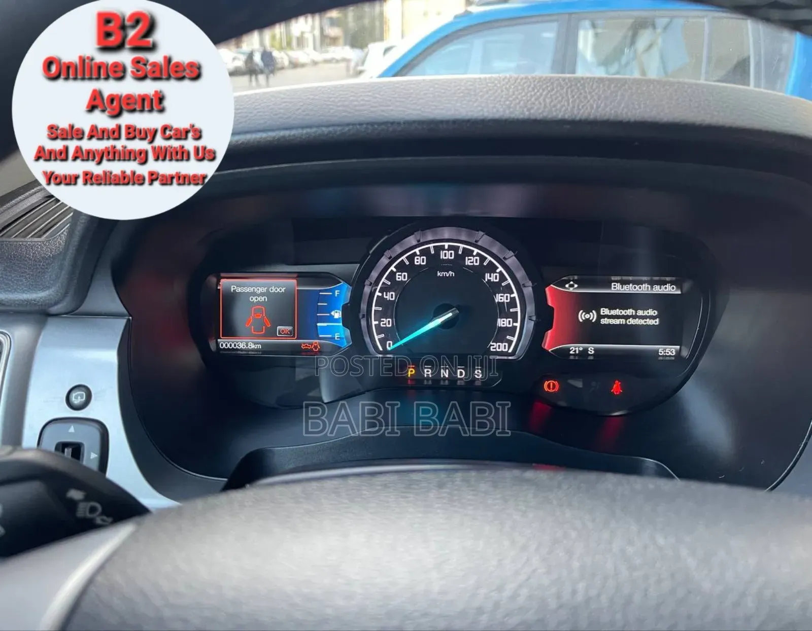 New Ford Ranger 2023 Matt Black