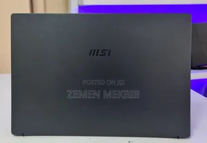 New Laptop MSI 8GB Intel Core I3 SSD 256GB
