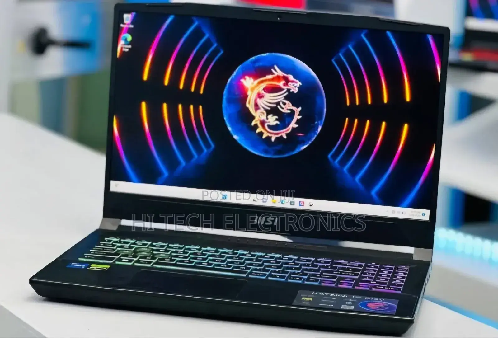 New Laptop MSI Katana GF66 16GB Intel Core I7 SSD 512GB