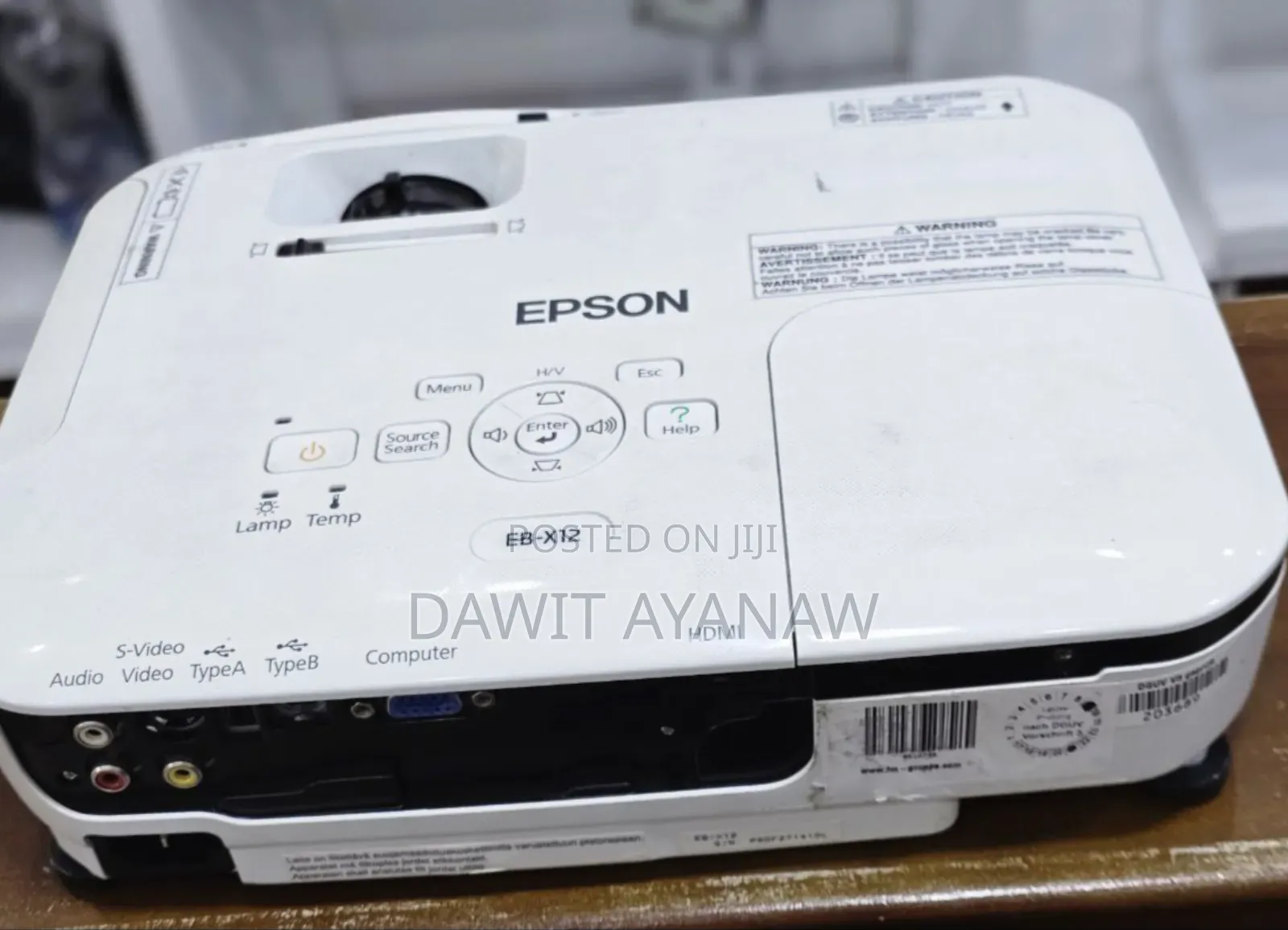 Eb-X12 Epson Projector