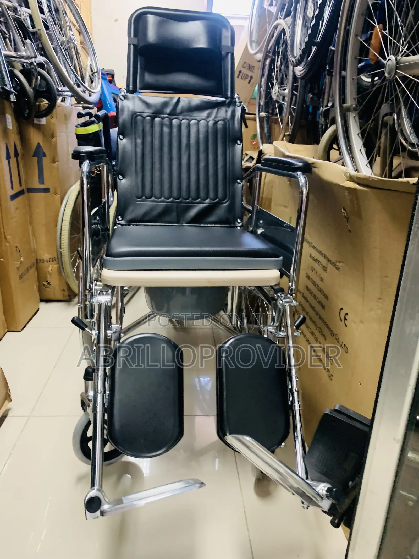 Reclining Manual Wheelchair, Lightweight Folding Reclining