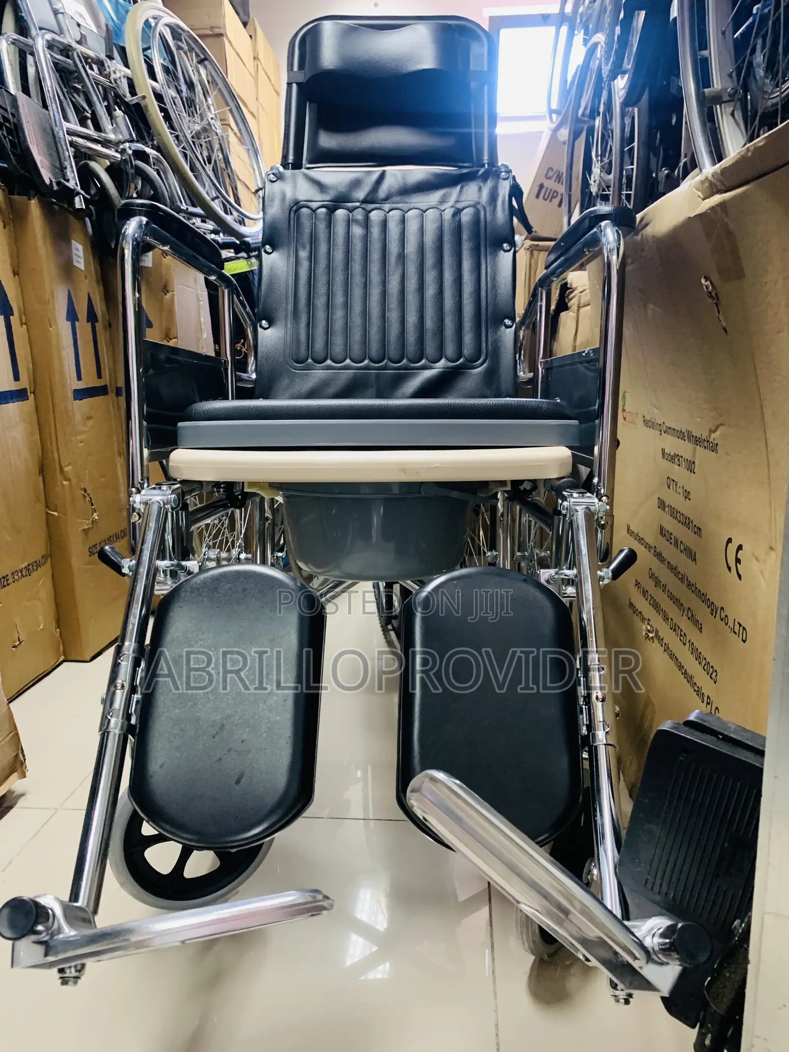 Recliner Full Options Wheelchair Flexible Folding Wheelchair