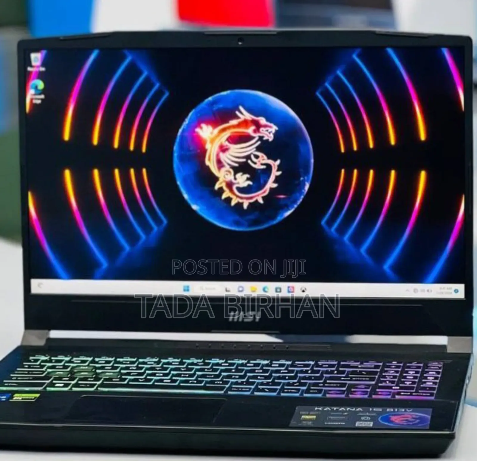 New Laptop MSI GF63 16GB Intel Core I7 SSD 1T