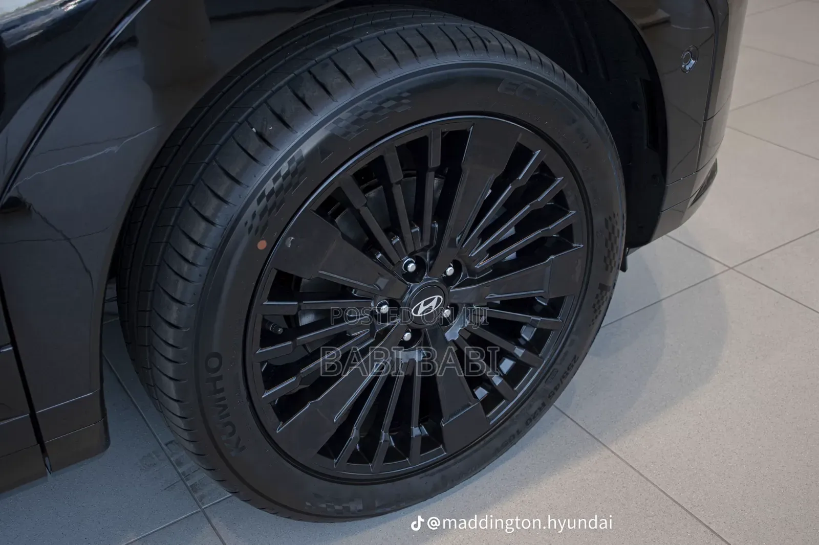 New Hyundai Santa Fe 2024 Matt Black