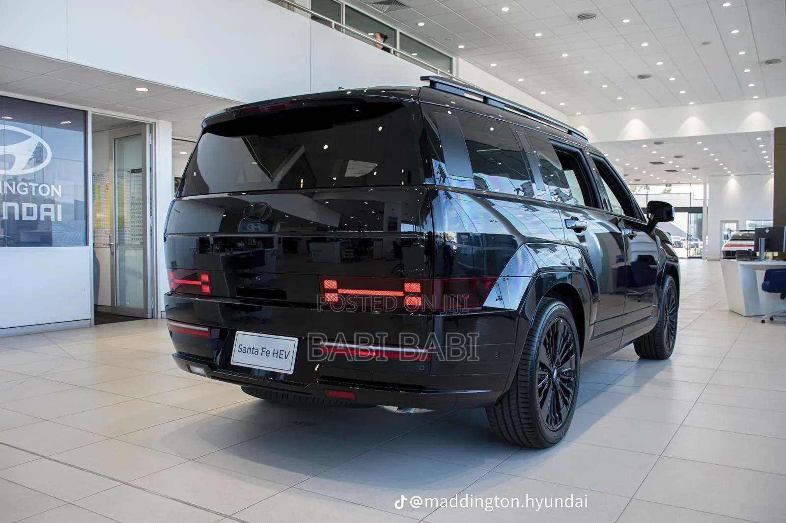 New Hyundai Santa Fe 2024 Matt Black