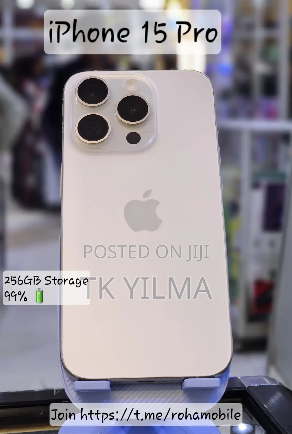 New Apple iPhone 15 Pro 256 GB White