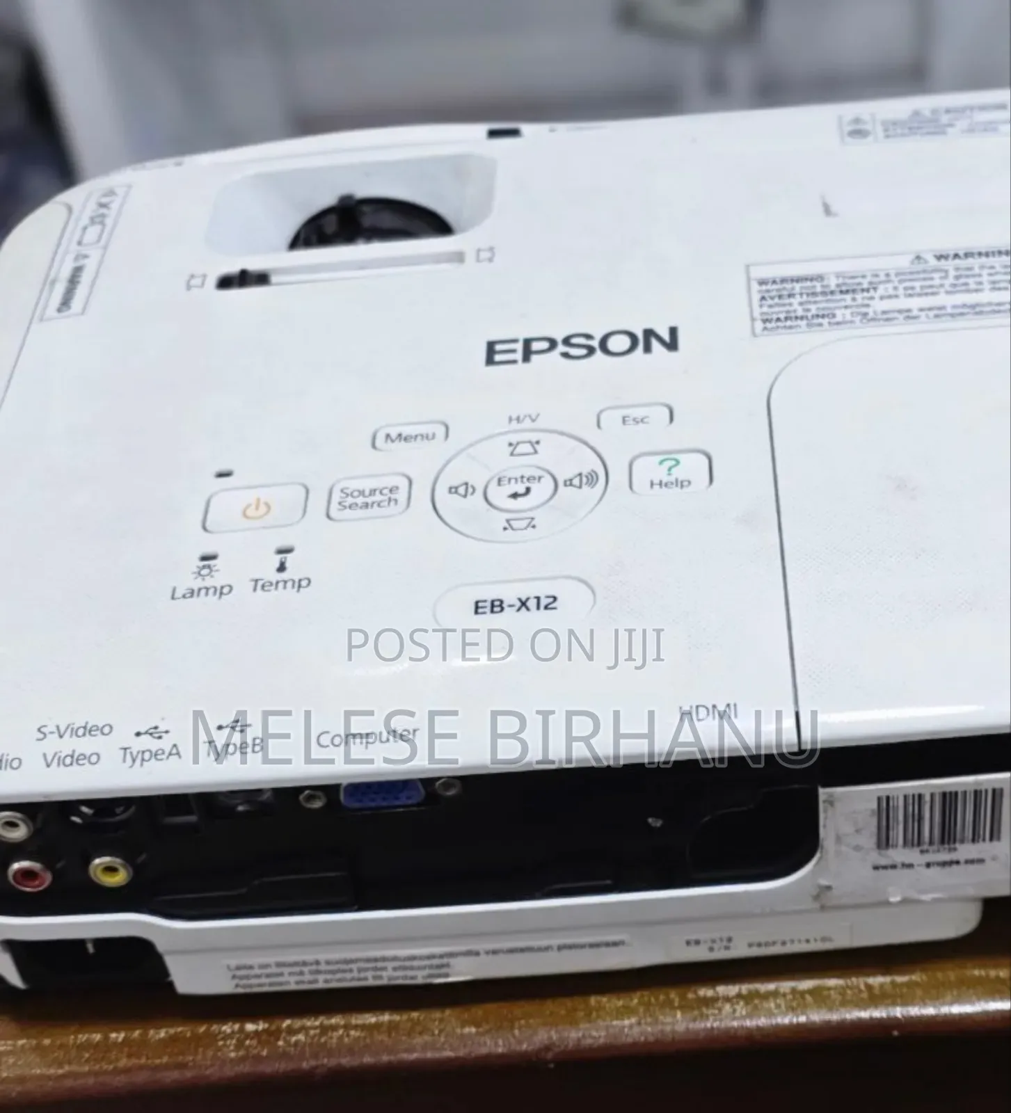 Epson EB-X12 Model Projector