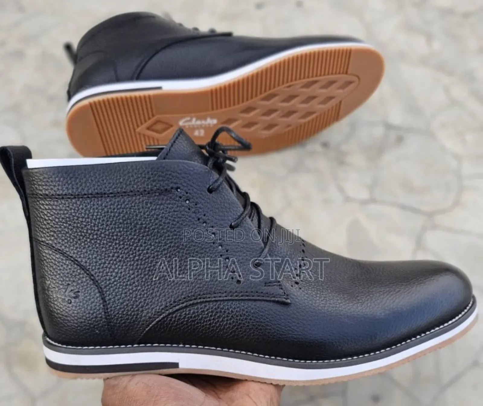 Clarks Classic Leather Shoes