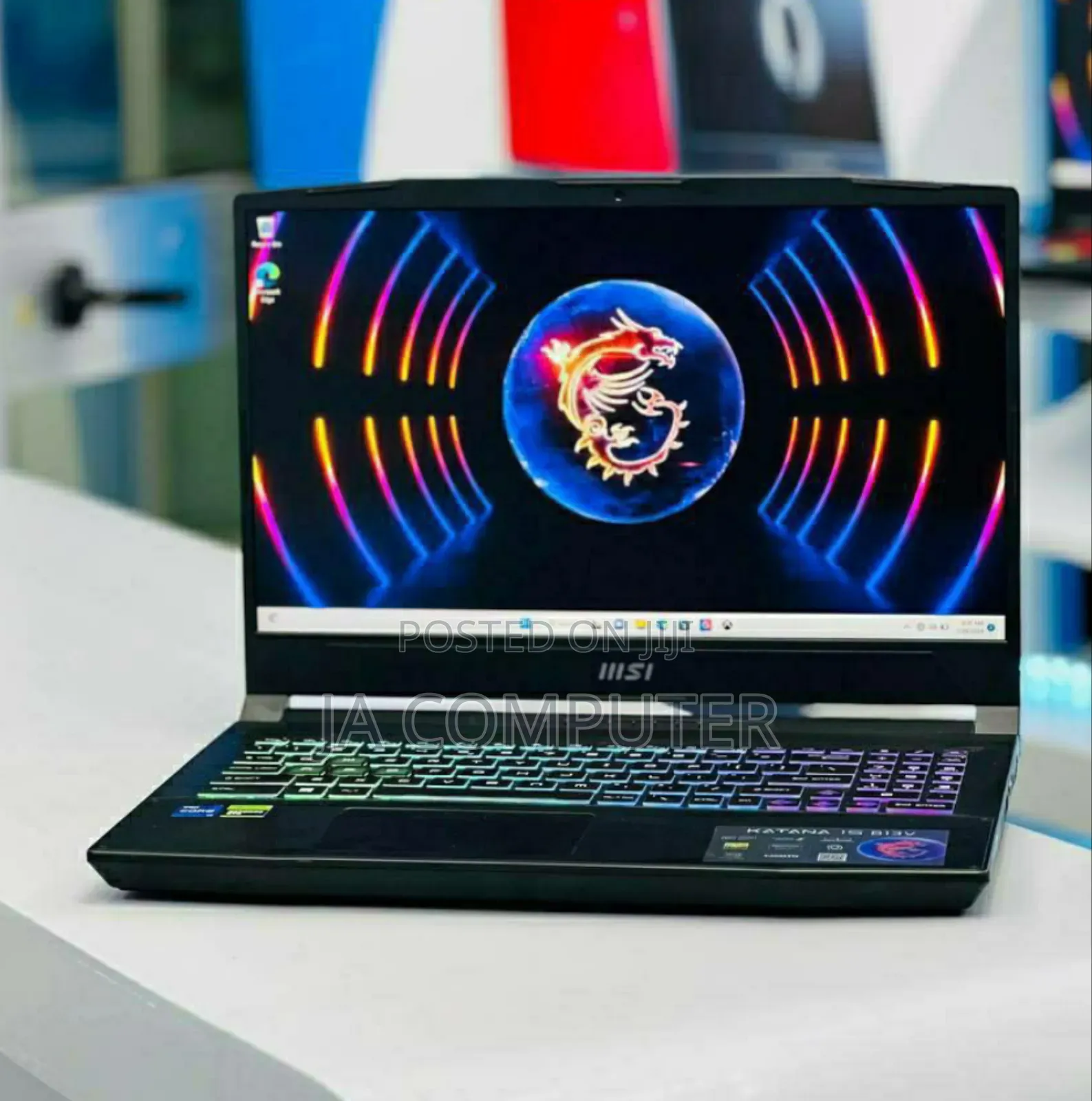 New Laptop MSI Katana GF66 16GB Intel Core I7 SSD 1T