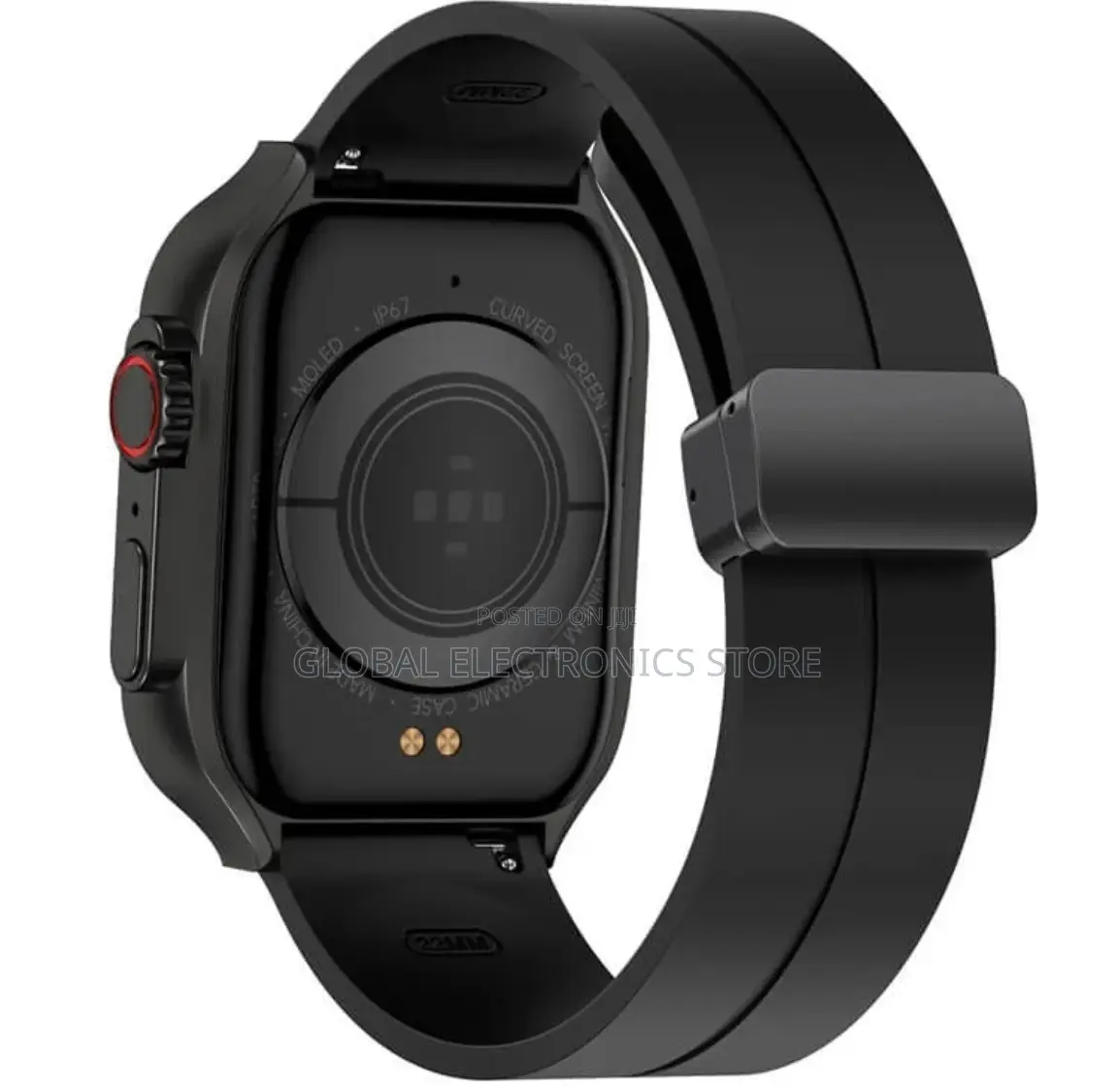 AMOLED Clear Screen 3D Flexible Surface Design Smart Watch