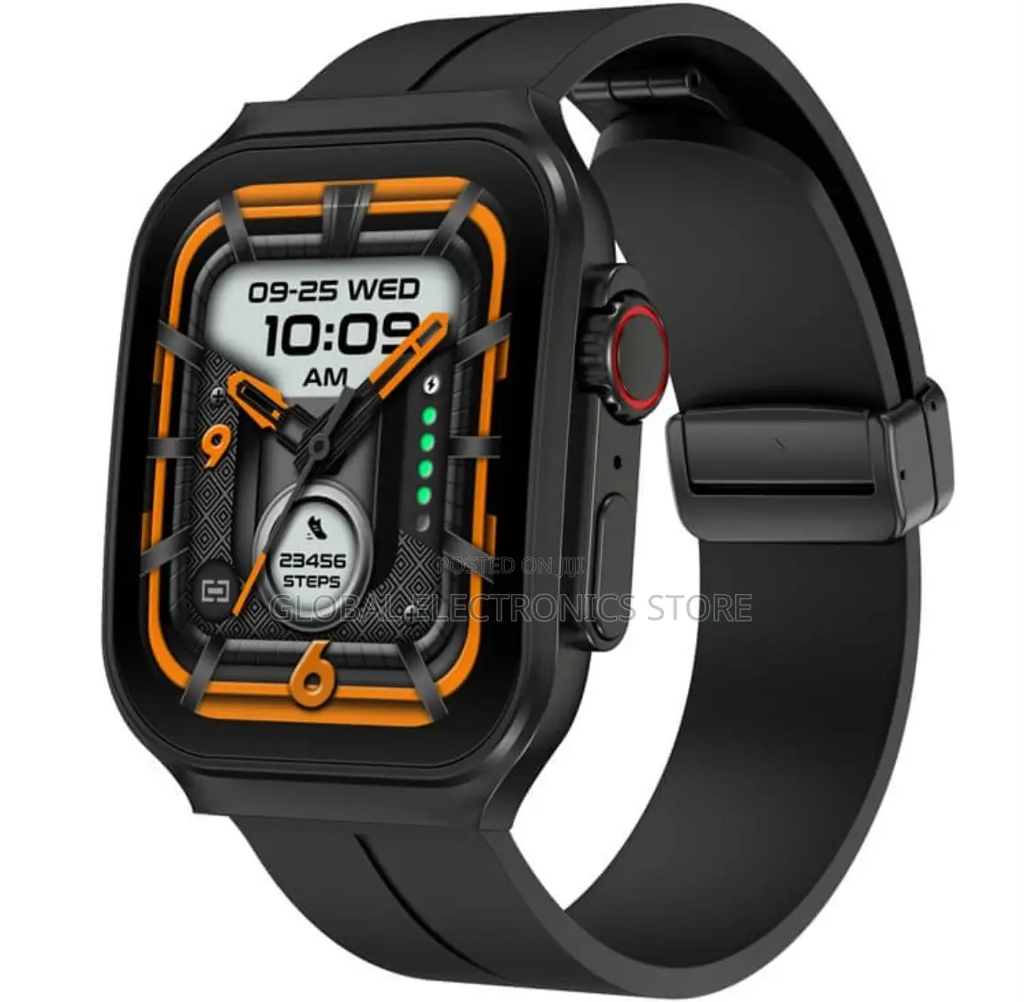 AMOLED Clear Screen 3D Flexible Surface Design Smart Watch