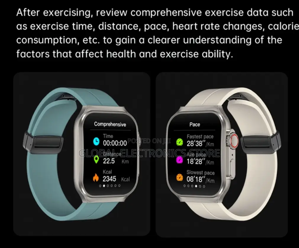 AMOLED Clear Screen 3D Flexible Surface Design Smart Watch