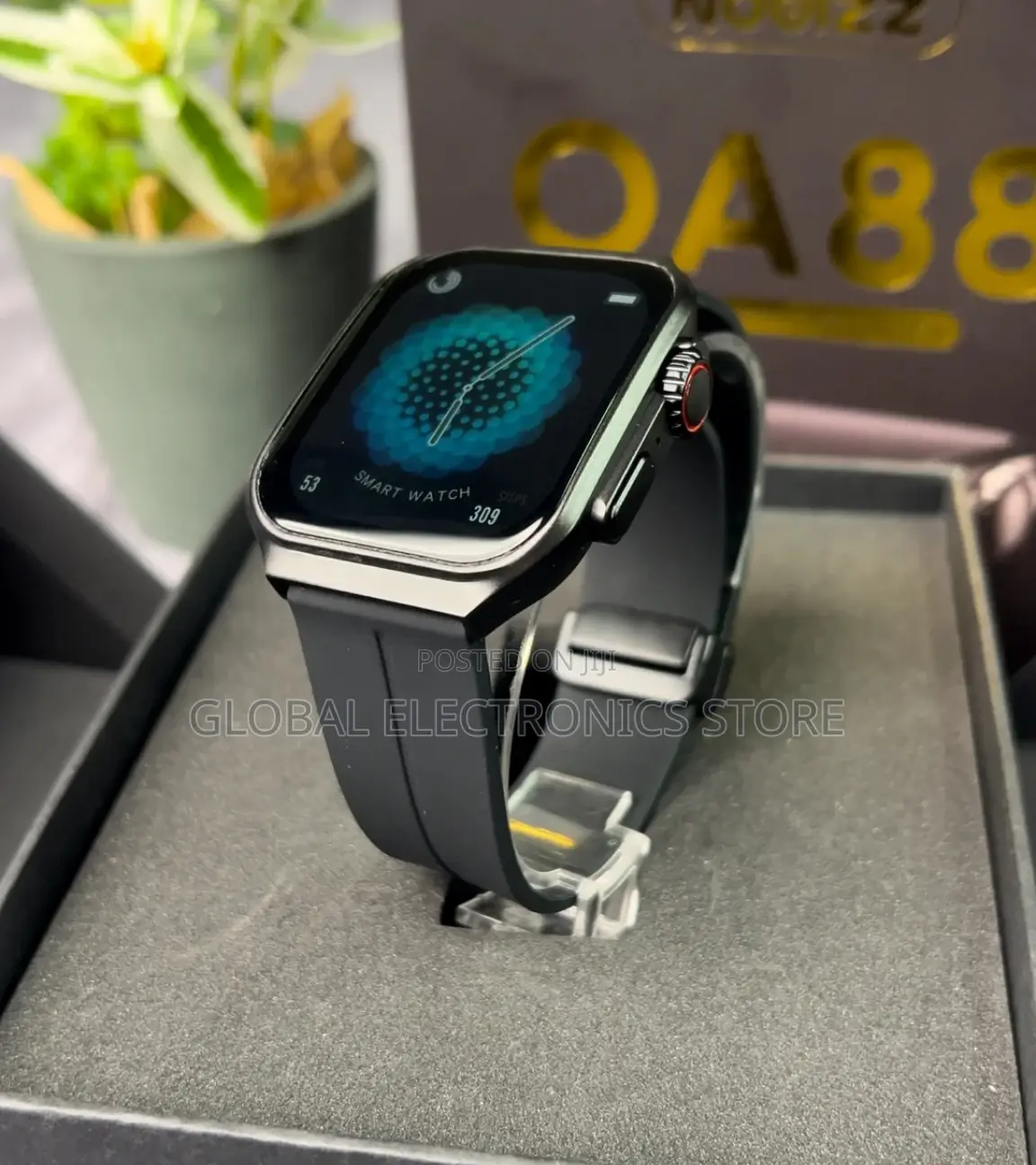 AMOLED Clear Screen 3D Flexible Surface Design Smart Watch