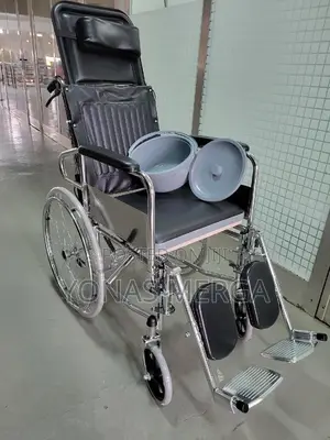 Photo - Fully Reclining Wheelchair for Increased Comfort