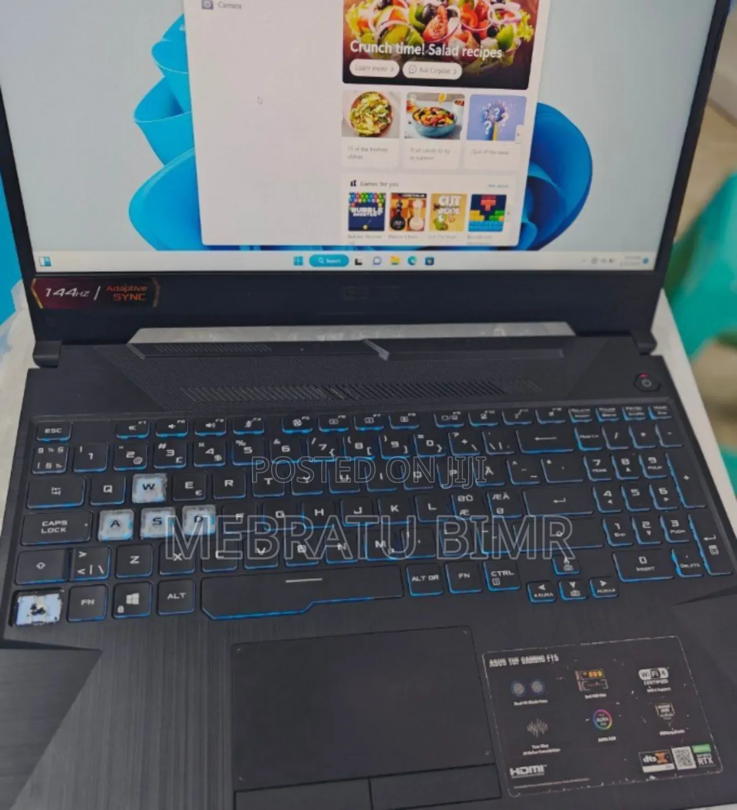 New Laptop Asus TUF Gaming FX504 16GB Intel Core I5 SSD 512GB