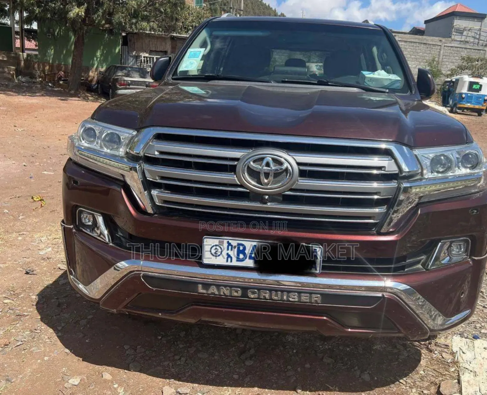 Toyota Land Cruiser 4.5 V8 GXR 2020 Burgundy