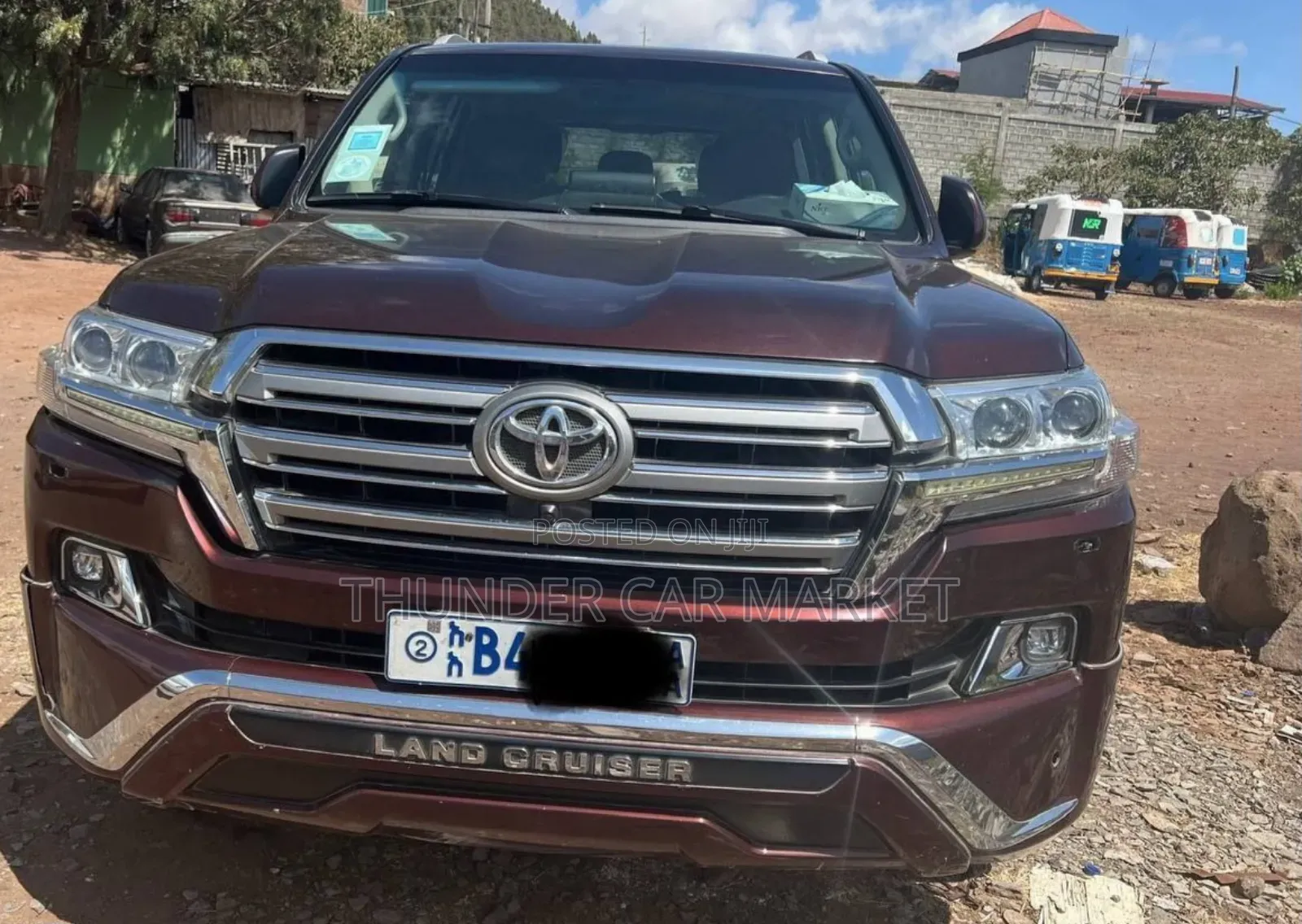 Toyota Land Cruiser 4.5 V8 GXR 2020 Burgundy