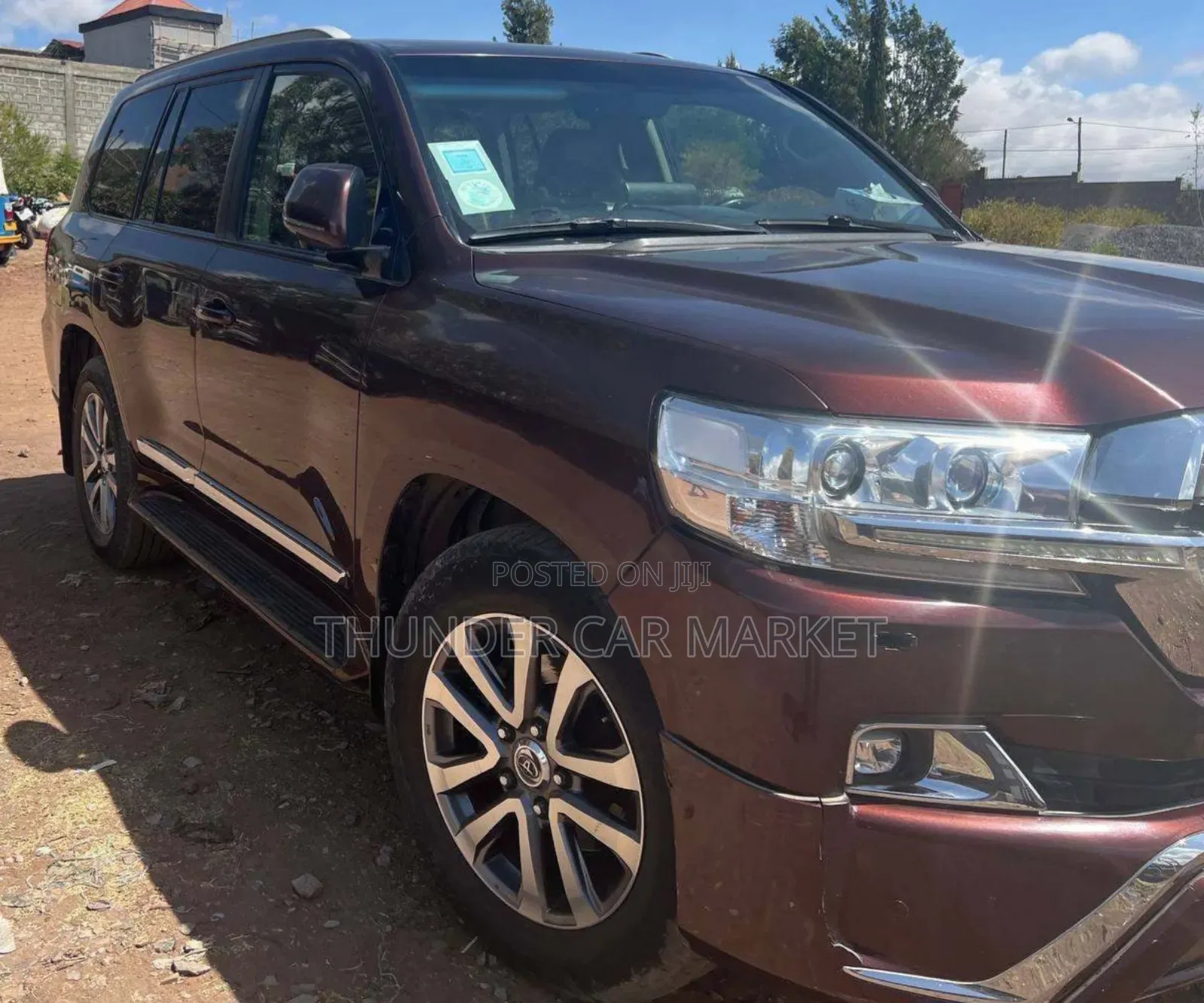 Toyota Land Cruiser 4.5 V8 GXR 2020 Burgundy