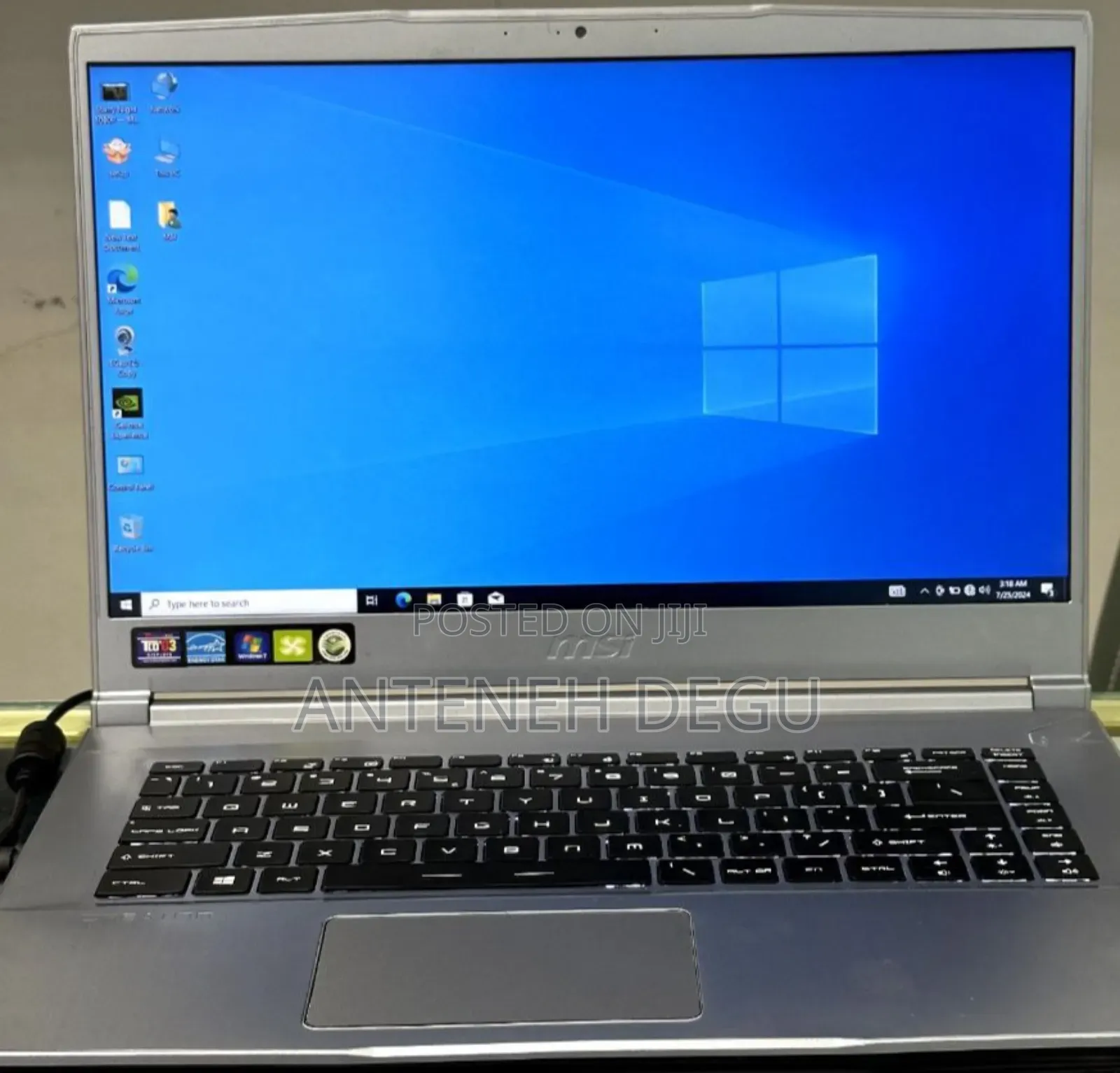 New Laptop MSI GF63 16GB Intel Core I7 SSD 512GB