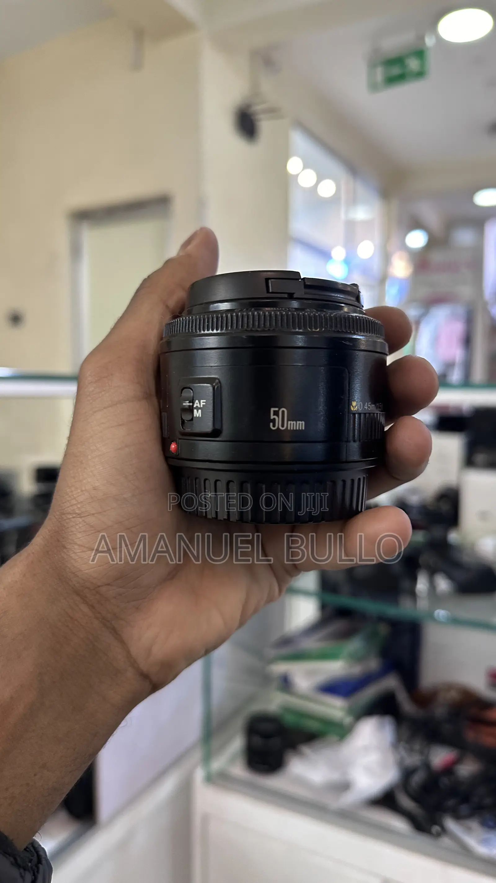 Canon 50mm Prime Lens