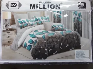 Photo - የአልጋ ልብስ Cover ፓኬጅ 100% Cotton 4 መጋረጃ ያለው European Standard