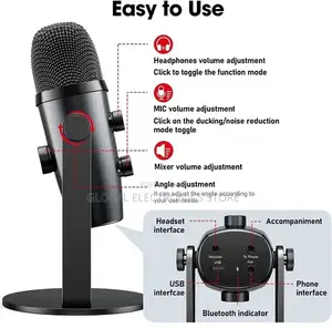 Jmary Mc-Pw10 Condenser Streaming Usb Microphone