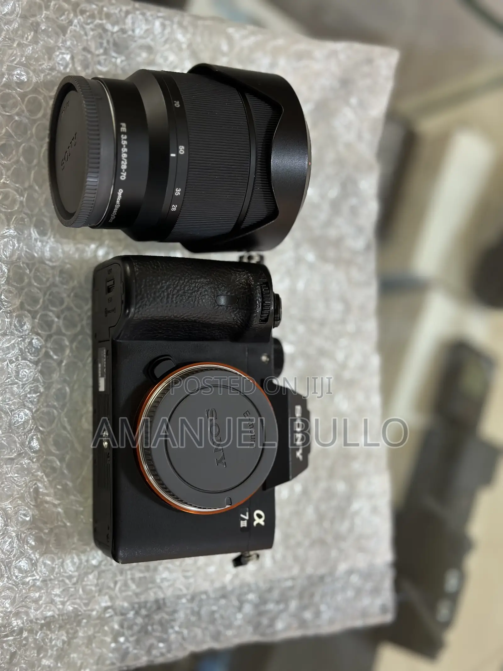 Sony A7iii Camera With 28-70mm Kit Lens and Full Accessory