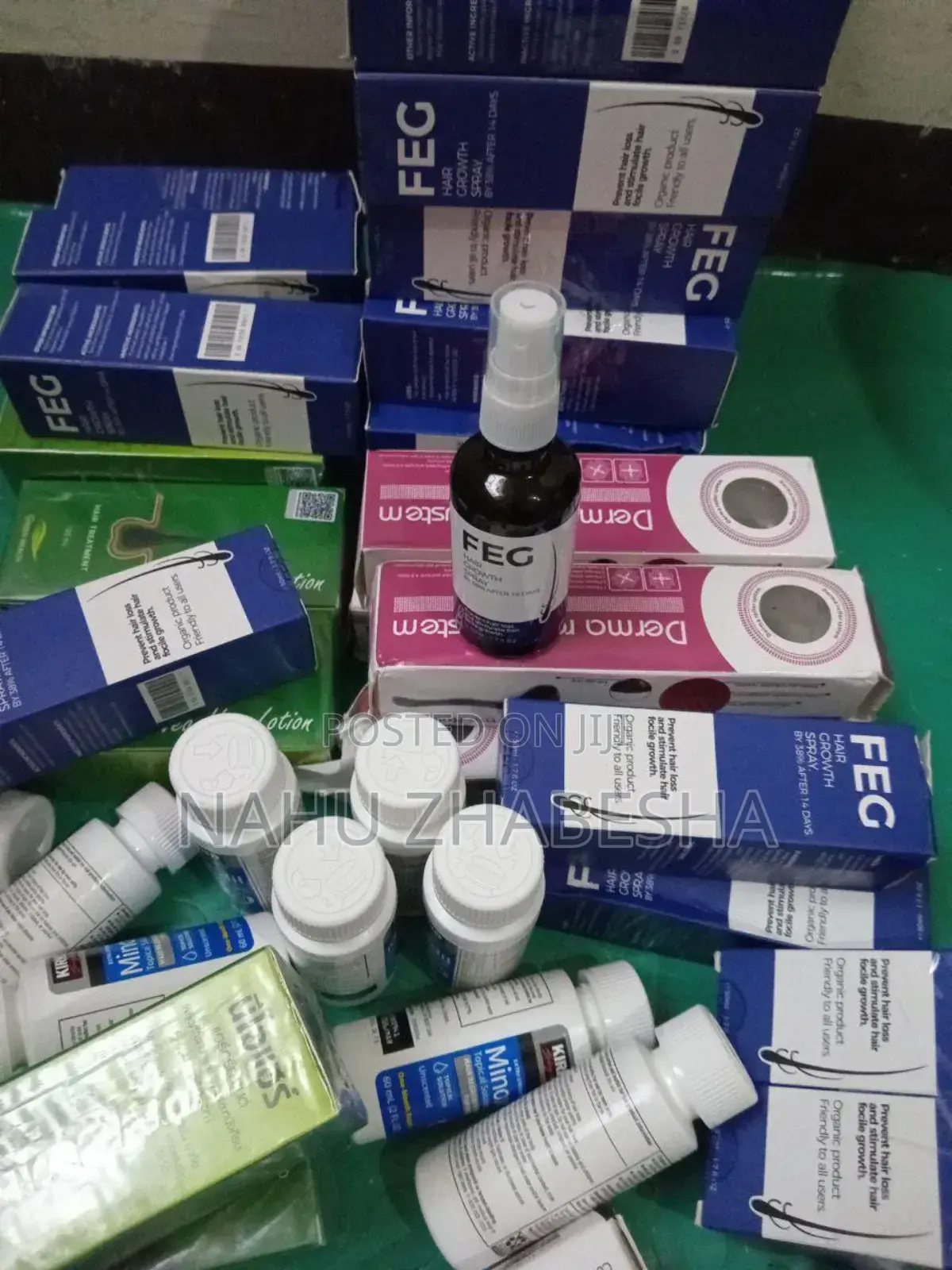 FEG,Minoxidil,Derma Roller,Noe